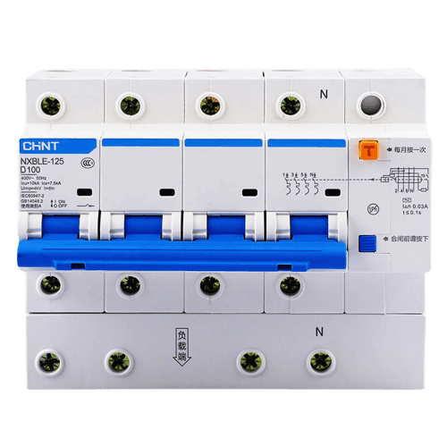Автоматы дифференциальные NXBLE-125 4P C100 300mA