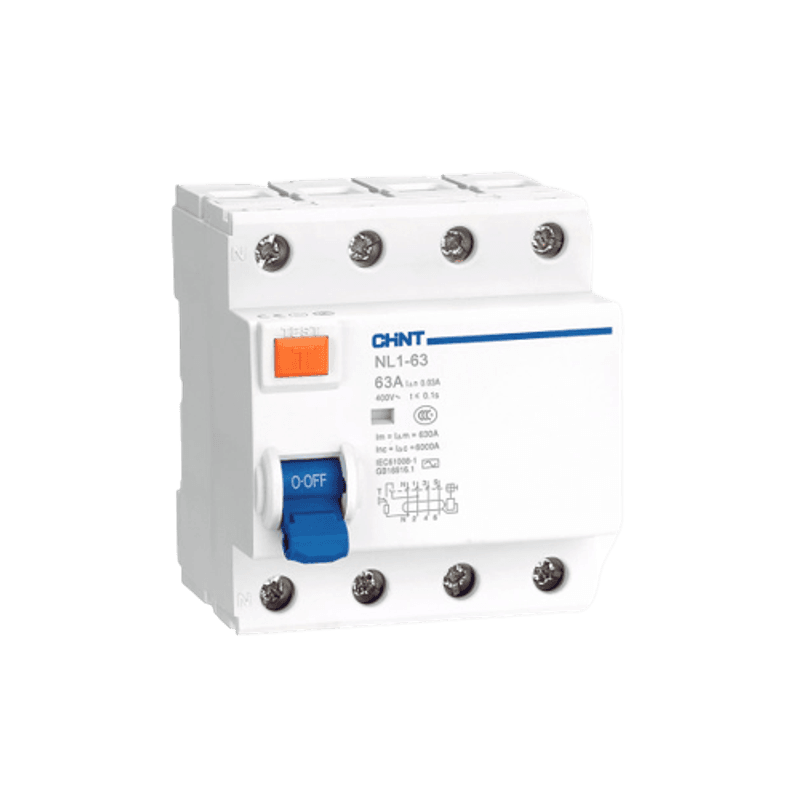УЗО NL1-63 6kA 4P 63A 100mA type AC    