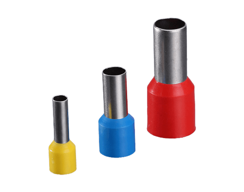 Наконечник штыревой втулочный изолированный НШвИ 4008 (уп 200шт)