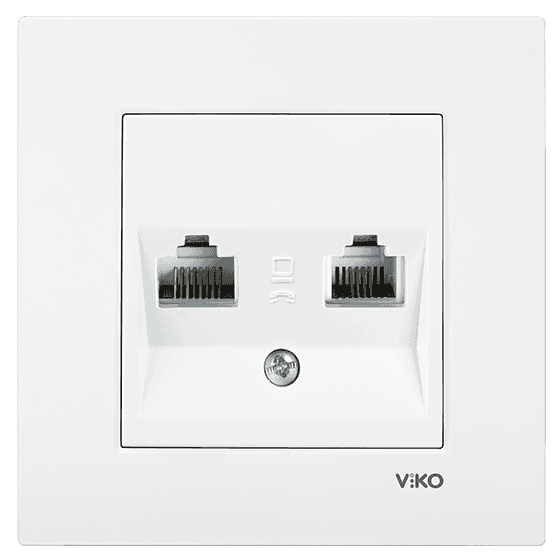 Розетка Комбин. Компьютерная CAT 5 – Телефонная CAT3