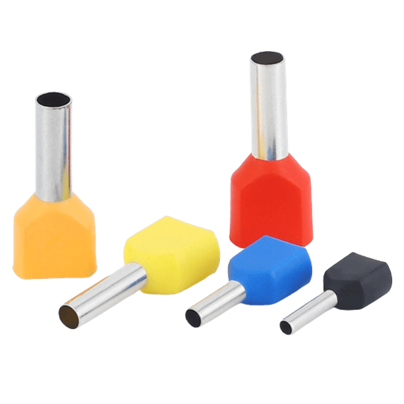 Наконечник штыревой втулочный изолированный НШвИ(2) 1008 (уп 200шт)